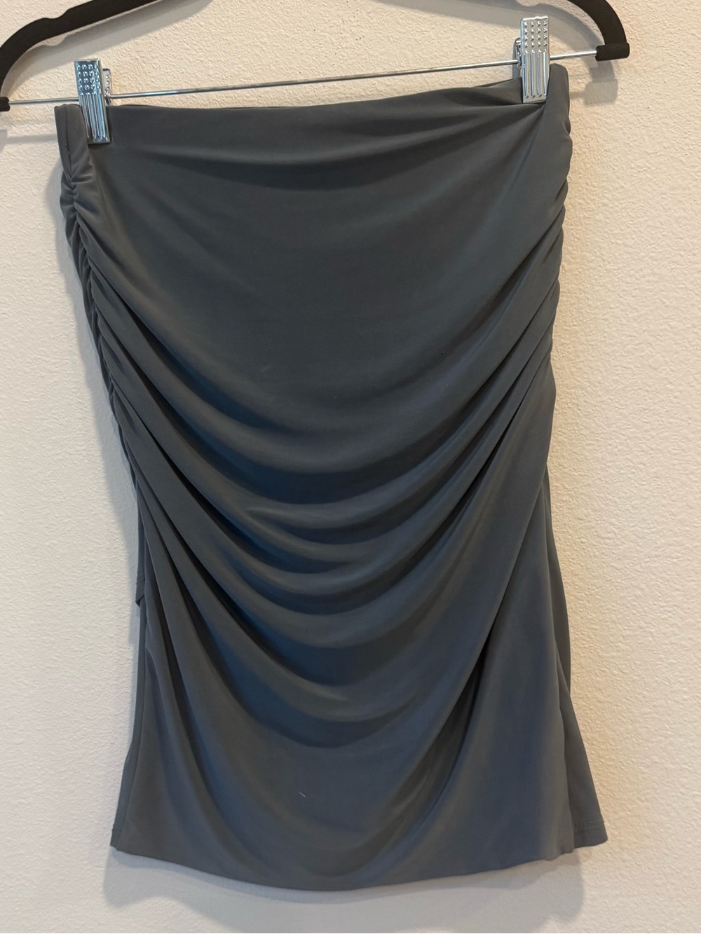 bebe Ruched Draped Mini Skirt - Picture 2 of 2
